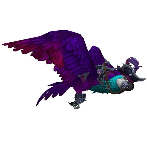 Purple Pirate Parrot