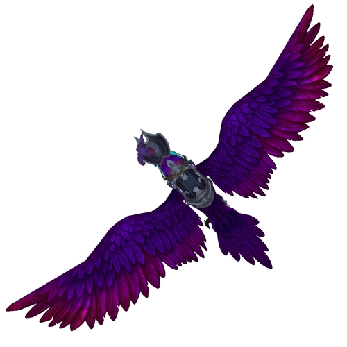 Purple Pirate Parrot