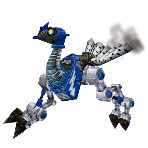 Electric Blue Mechanostrider