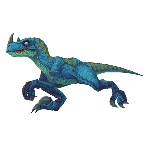 Bare Blue Raptor