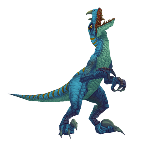 Bare Blue Raptor