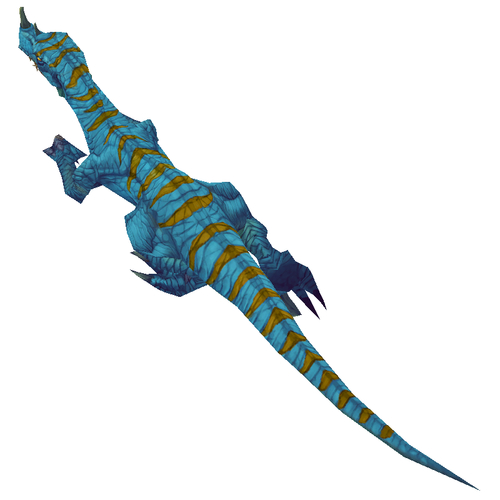 Bare Blue Raptor