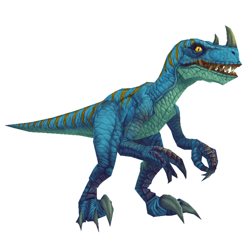 Bare Blue Raptor