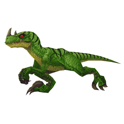 Bare Green Raptor