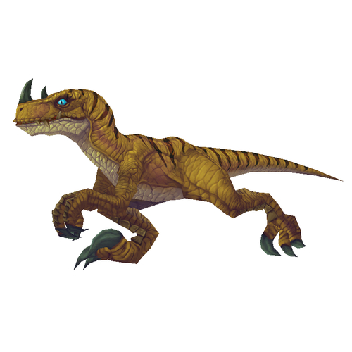 Bare Yellow Raptor