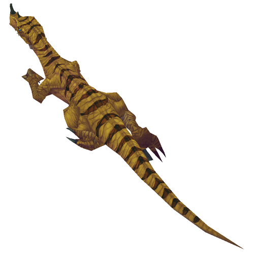 Bare Yellow Raptor