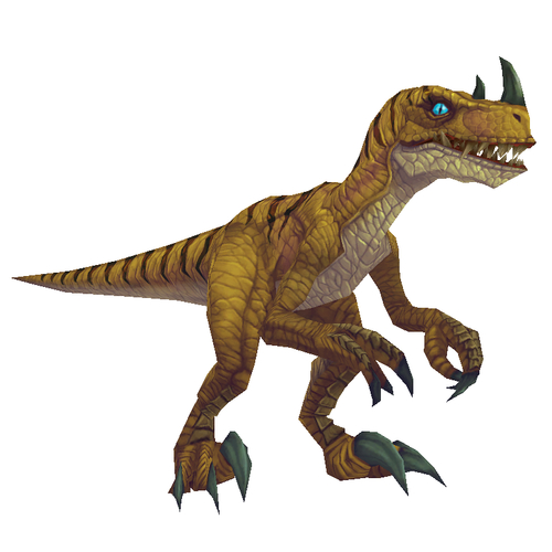 Bare Yellow Raptor