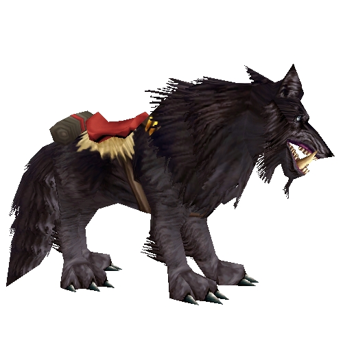 Warcraft Mounts: Black Wolf
 New World Black Wolves