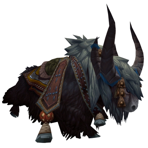 Black Riding Yak