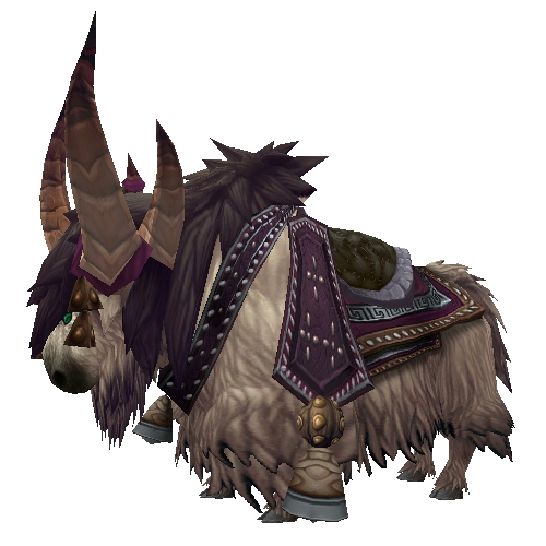 White Riding Yak