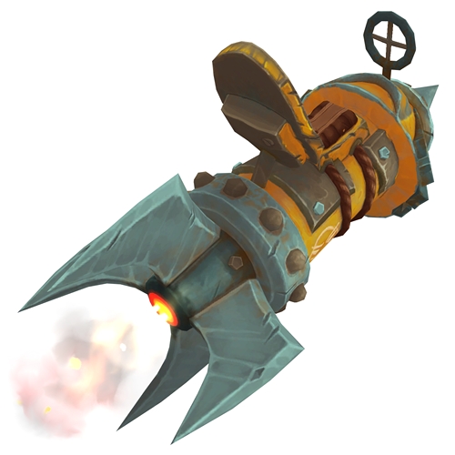 Ochre Delivery Rocket