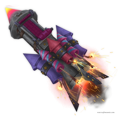 Pink Rocket Mount