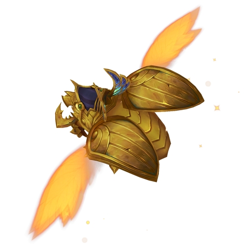 Golden Regal Scarab