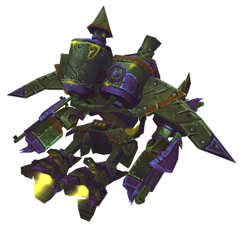 Purple-Green Flying Suit