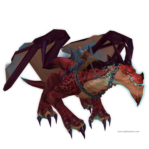 Tattooed Red Stormdrake