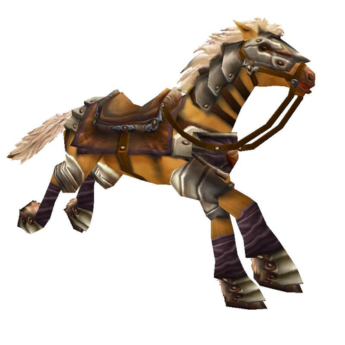 Golden War Steed