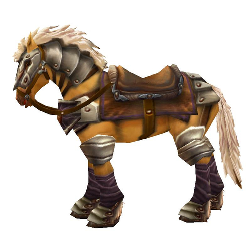 Golden War Steed