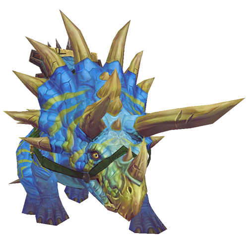 Bright Blue Direhorn