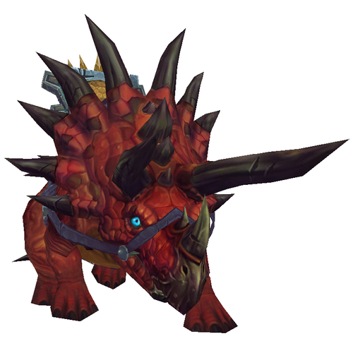 Crimson Primal Direhorn