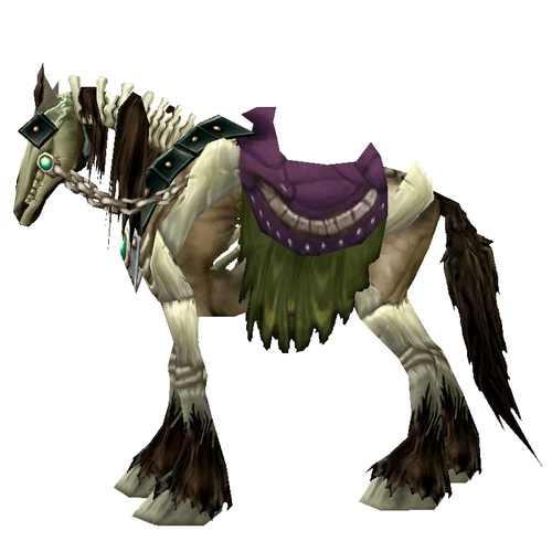 Brown Skeletal Horse