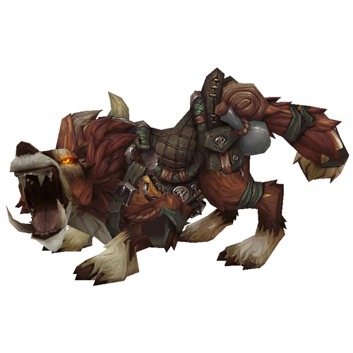 Russet Draenor Wolf