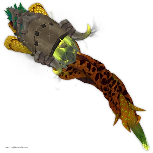 Golden Writhing Serpents