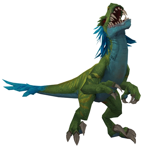 Unsaddled Green Ravasaur
