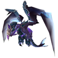 Teal Armored Nether Drake