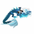 Heavenly Azure Cloud Serpent