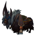 Black Riding Yak